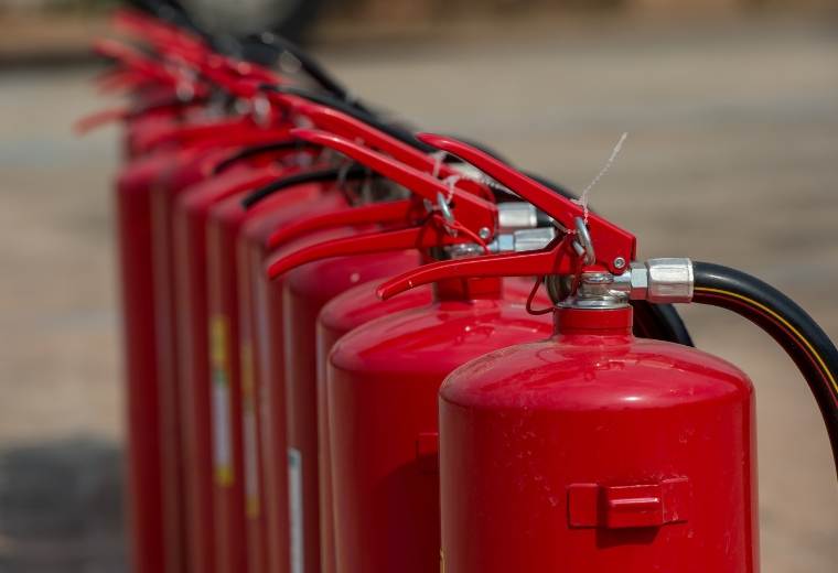 Fire extinguisher servicing and maintenance